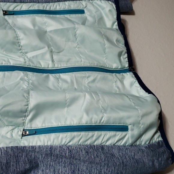 TITLE NINE Quilted Full-Zip Jacket, Color Turquoise, Size S - Picture 7 of 17